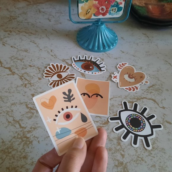 🌟FREE with purchase🌟 Third Eye Vinyl Sticker Decal - Pack of 6! - Picture 3 of 12
